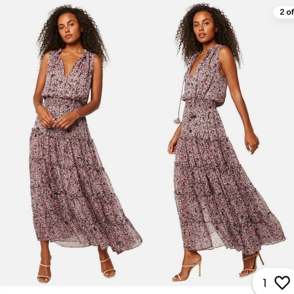 Misa Los Angeles Hollen Floral Maxi Dress Size XS